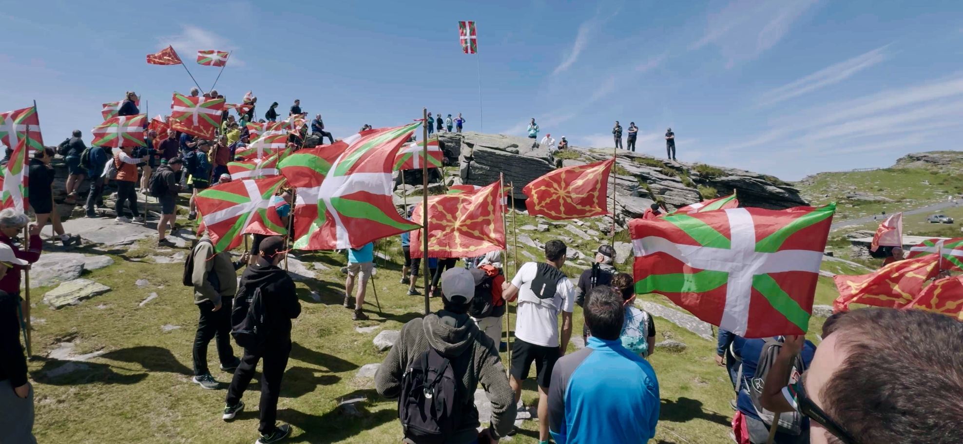 Gure Eskuren mobilizazioa, gaur, Larhunen. GURE ESKU