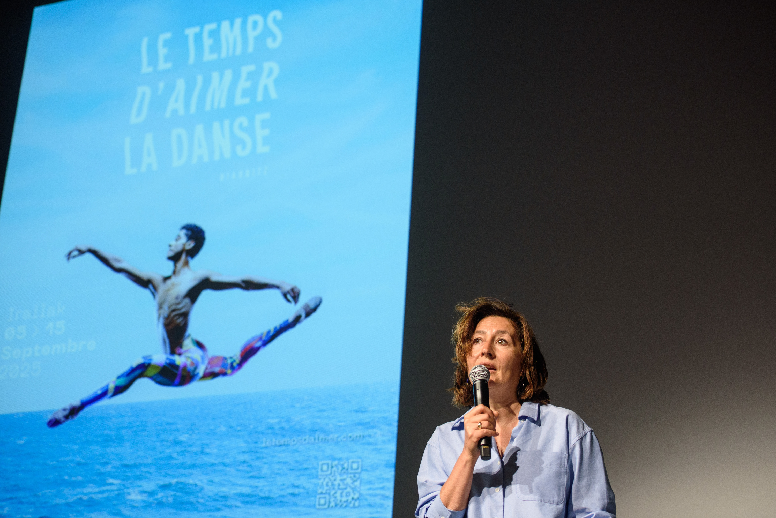 Maitaldiaren aurkezpena, Miarritzeko Gamaritz gelan. GUILLAUME FAUVEAU