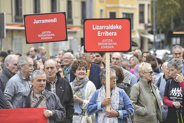 Kontseiluak larunbatean egindako elkarretaratzea. IDOIA ZABALETA, FOKU