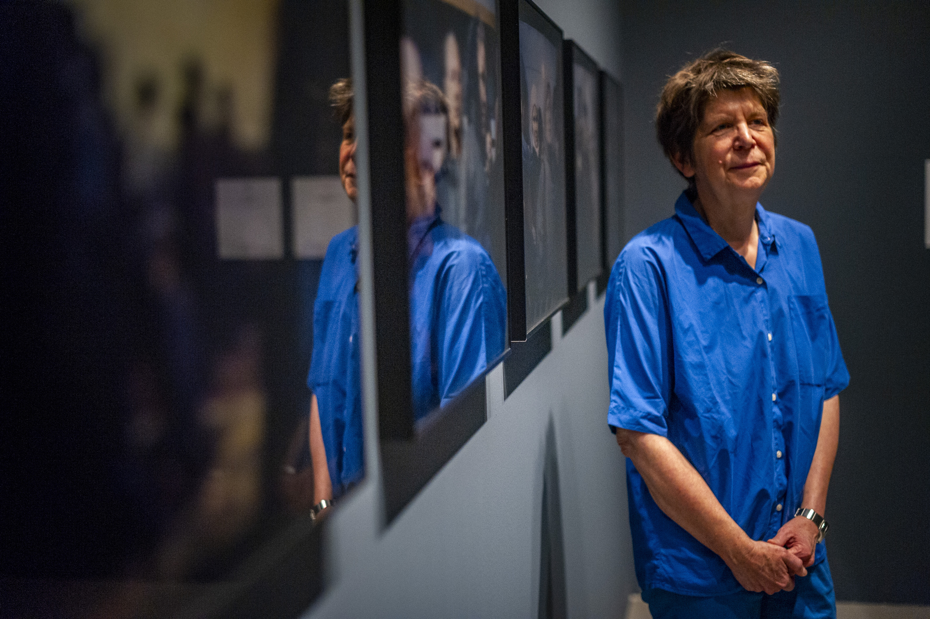 Claire Athertonek Chantal Akermani buruzko erakusketa ondu du Artium museoan. JAIZKI FONTANEDA / FOKU