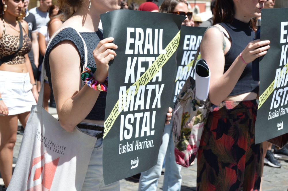 Itaiak deitutako mobilizazioetako baten argazkia. ITAIA Itaiak deitutako mobilizazioetako baten argazkia. ITAIA