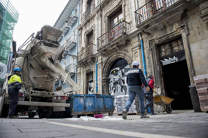 Rozalejoren jauregia zigilatu egin zuten. JAGOBA MANTEROLA, FOKU