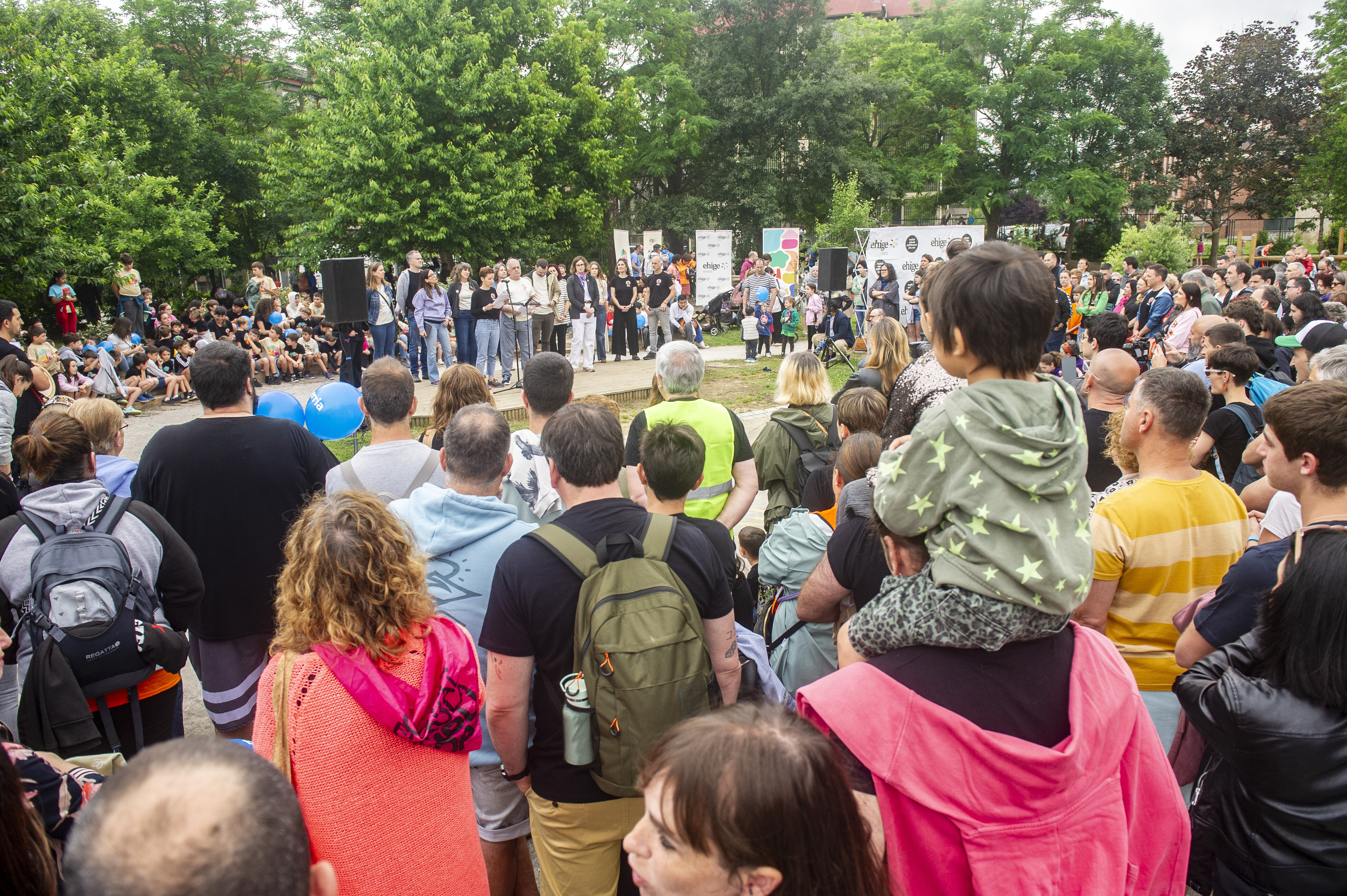 Euskal Eskola Publikoaren Jaia hasteko ekitaldia. JAIZKI FONTANEDA / FOKU