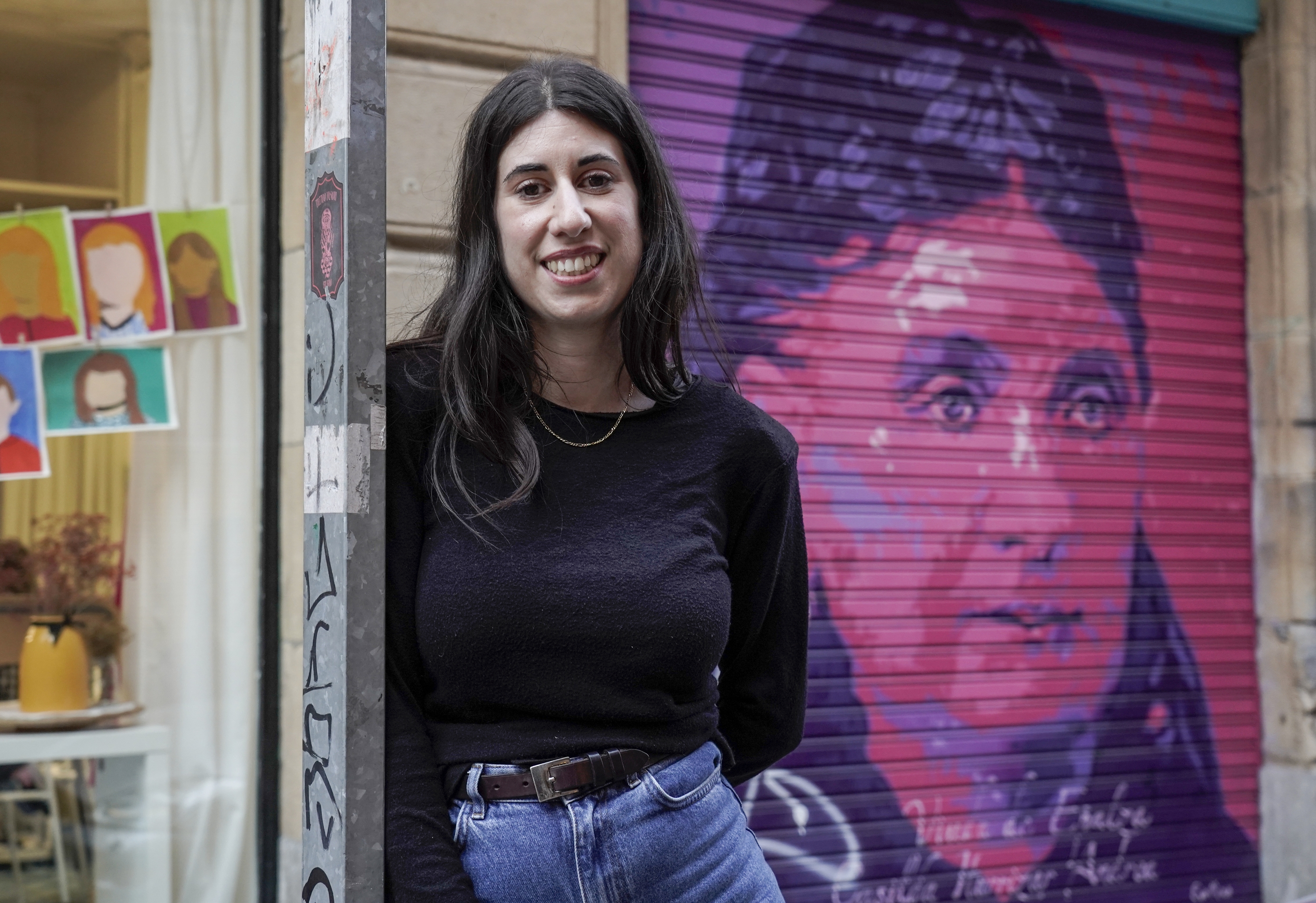 Naia Torrealdai Mandaluniz 'Amaieratik hasi' liburuaren aurkezpenean, Bilbon. MARISOL RAMIREZ / FOKU