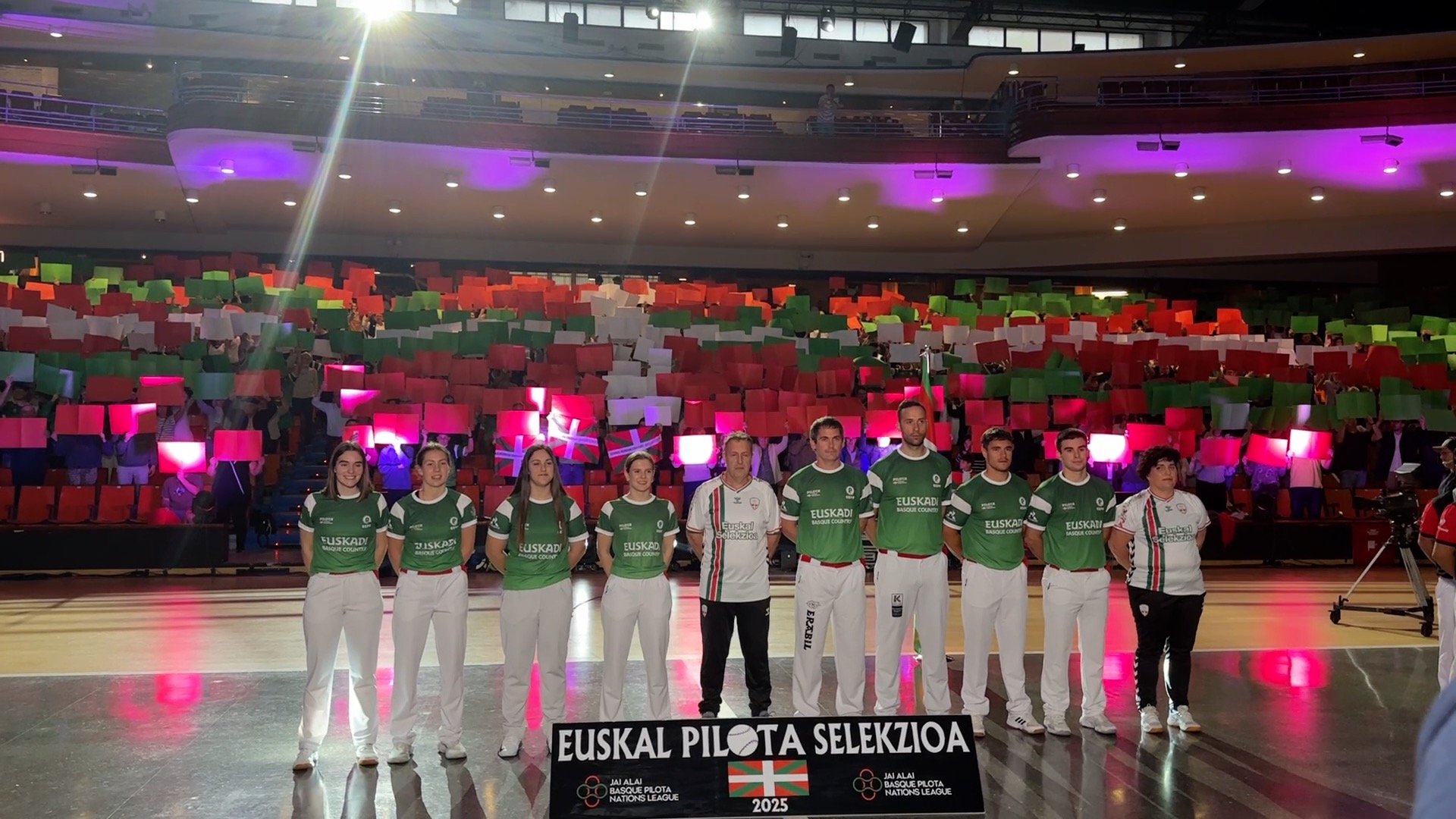 Euskal selekzioa Euskal Pilotako Nazioen Ligan aurrenekoz