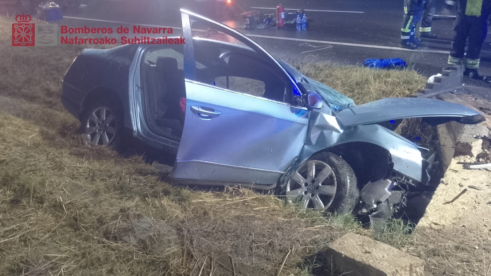 San Adrianen istripua izan zuen autoa. NAFARROAKO SUHILTZAILEAK