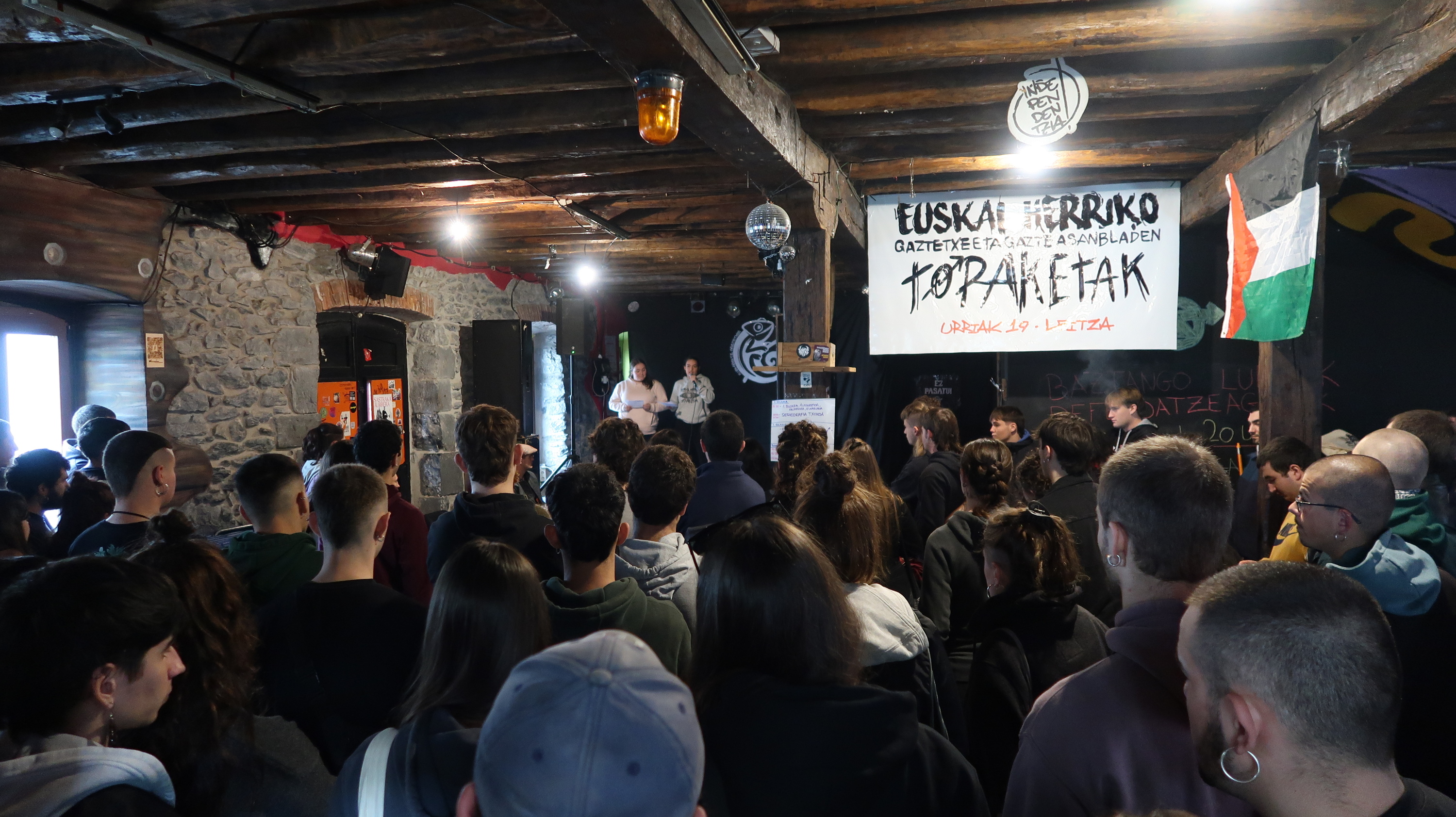 Euskal Herriko gaztetxeen topaketa, Leitzan, iazko urrian. MIKEL ELKOROBEREZIBAR BELOKI