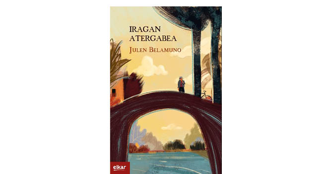 Julen Belamunoren 'Iragan atergabea' liburuaren azala.