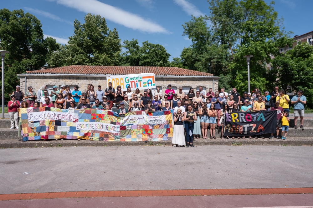 Gasteiz Anitza herri ekinaldiaren aurkezpena maiatzean, Errota auzoan. ENDIKA PORTILLO / FOKU Gasteiz Anitza herri ekinaldiaren aurkezpena maiatzean, Errota auzoan. ENDIKA PORTILLO / FOKU