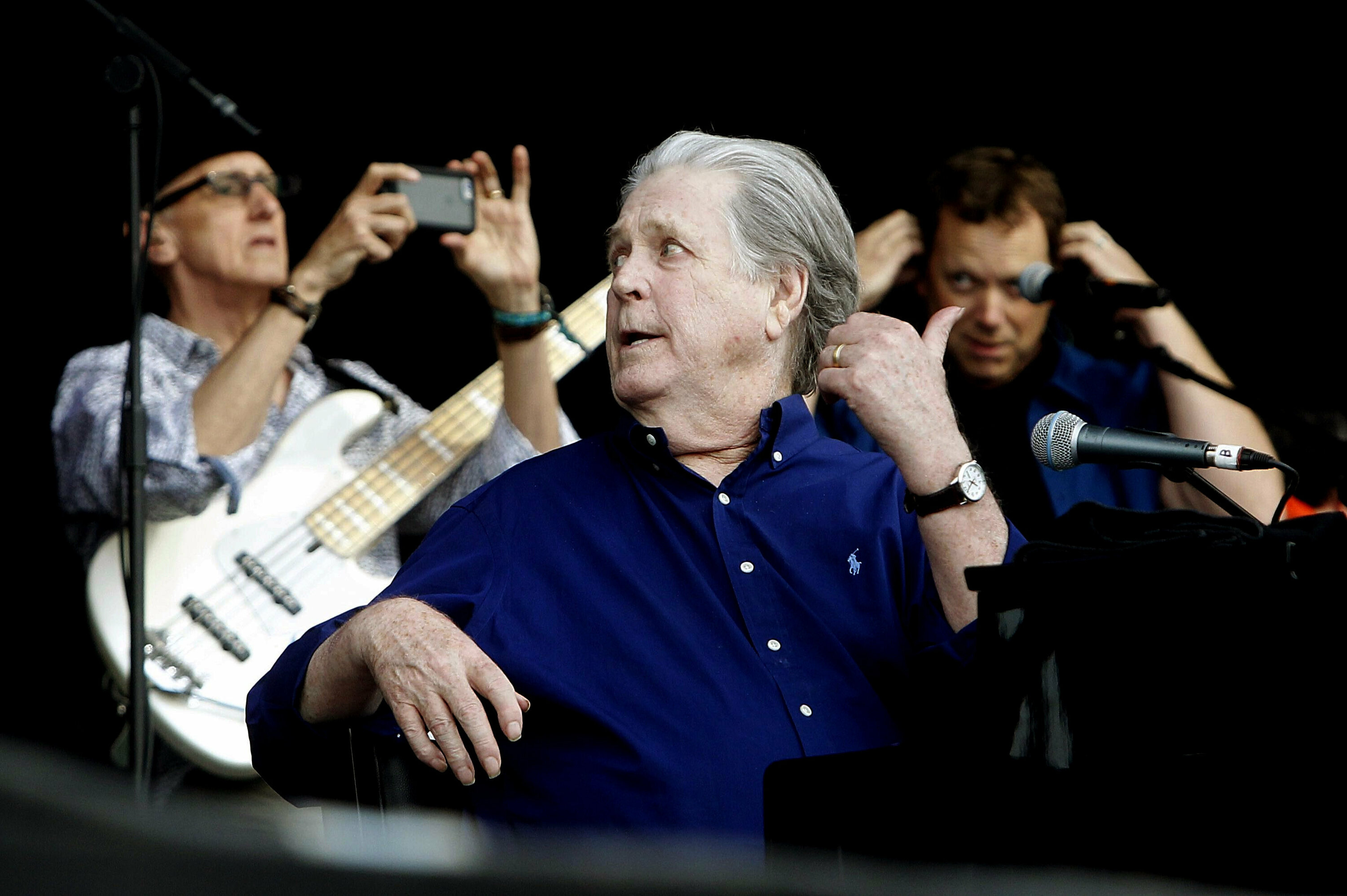 Brian Wilson, 2017an Bartzelonako Primavera Sound jaialdian. MARTA PEREZ / EFE