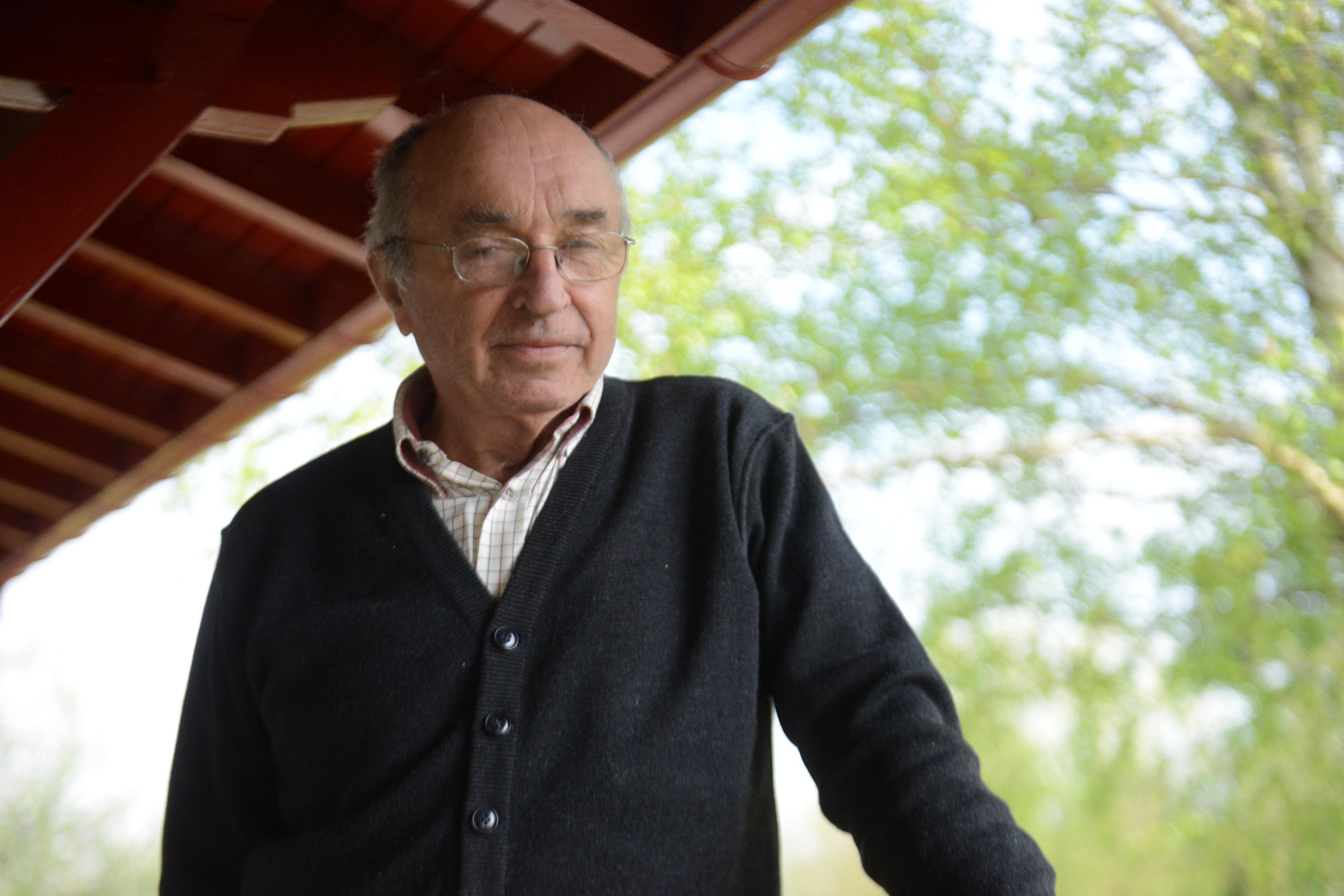 Mixel Itzaina idazle eta ohorezko euskaltzaina. SYLVAIN SENCRISTO