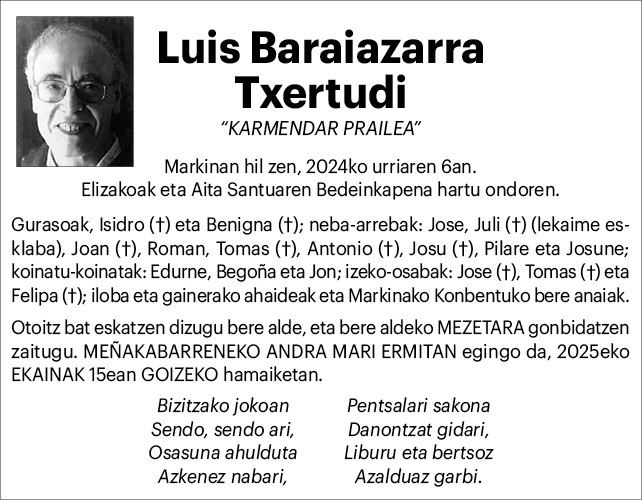 Luis Baraiazarra 2x2