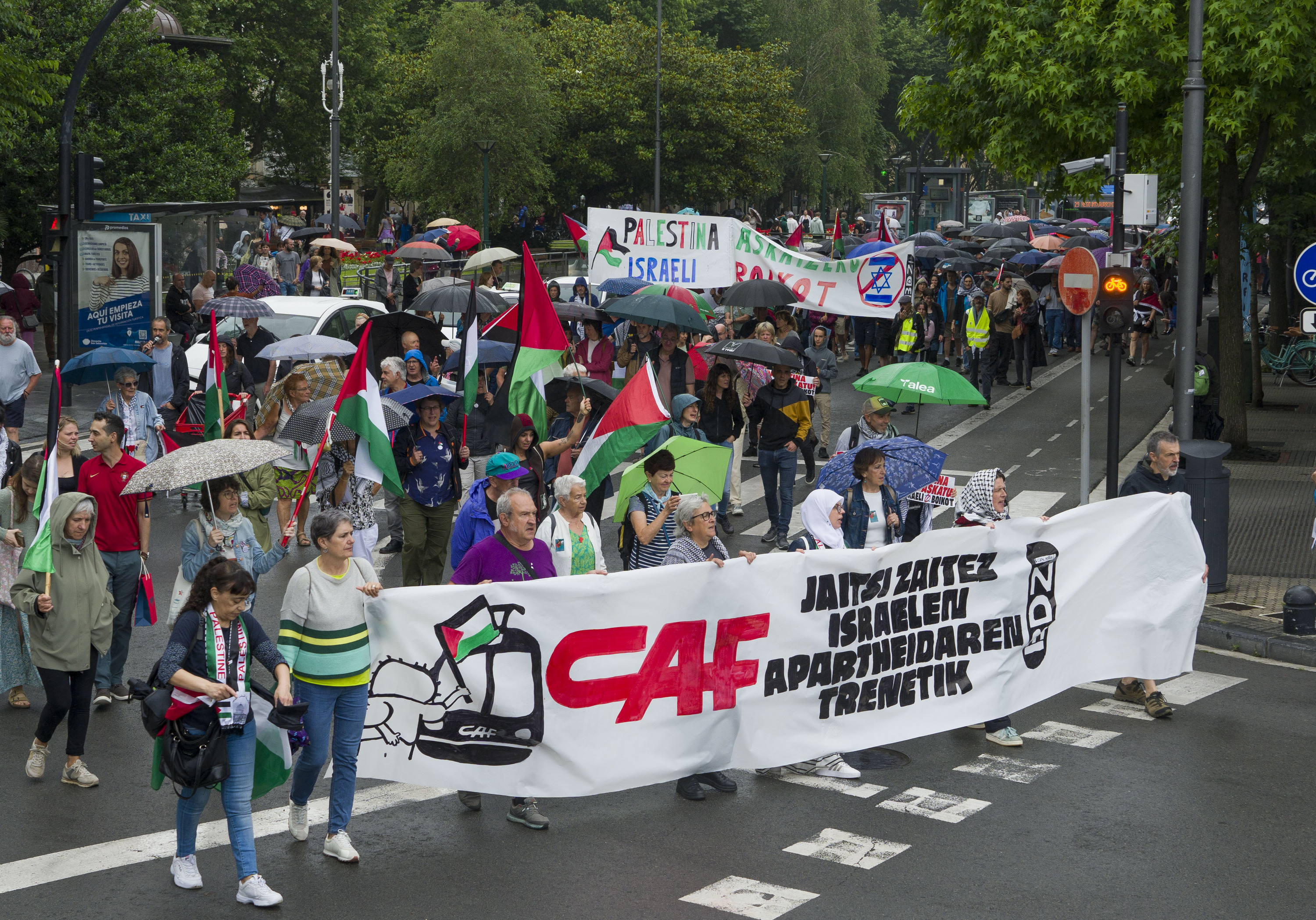 BDSk Donostian antolatutako manifestazioa. JON URBE / FOKU