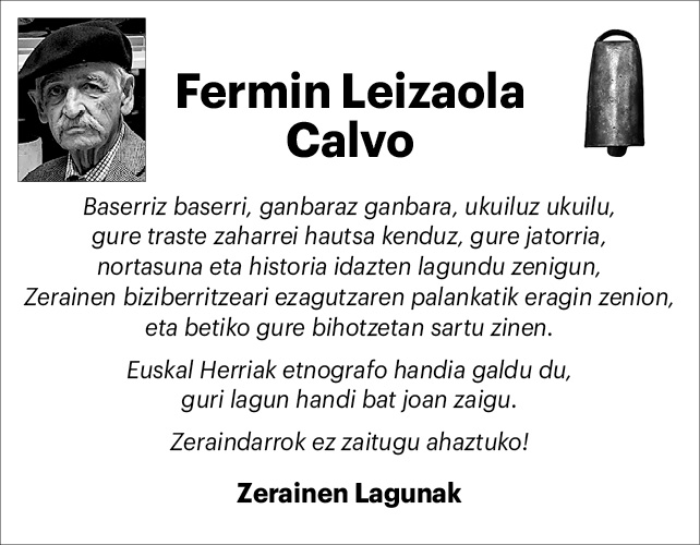 Fermin Leizaola (Zerain) 2x2