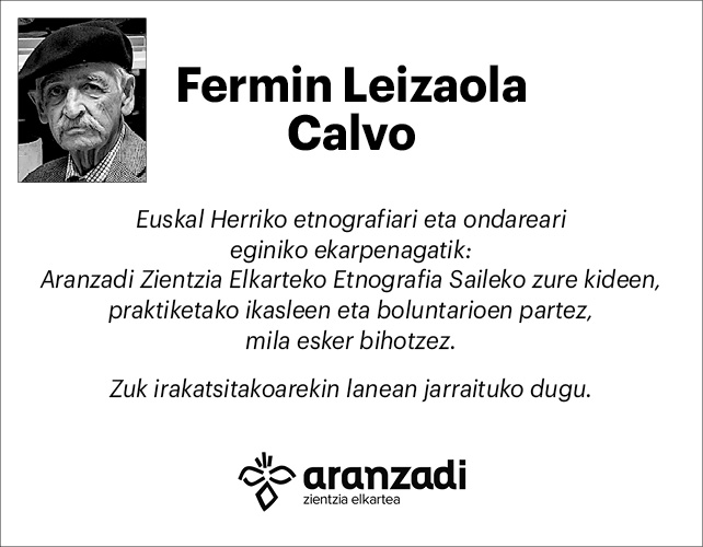 Fermin Leizaola (Aranzadi) 2x2