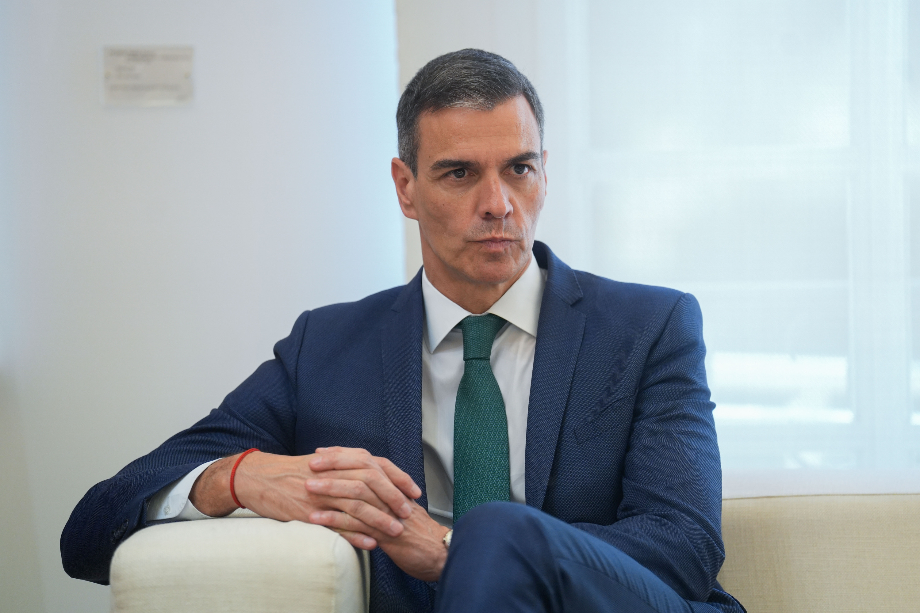 Pedro Sanchez Espainiako Gobernuko presidentea. BORJA SANCHEZ-TRILLO / EFE