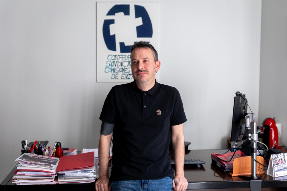 (ID_17502504959315) Santi Martinez EAEko CCOO idazkari nagusia. (ID_17502504959315) Santi Martinez EAEko CCOO idazkari nagusia.