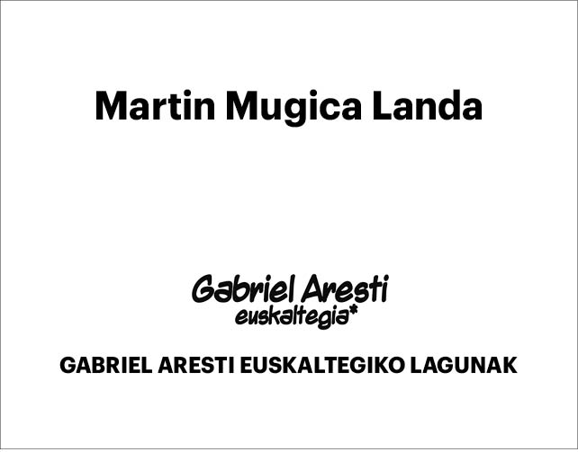 Martin Mugica Landa 2x2 3