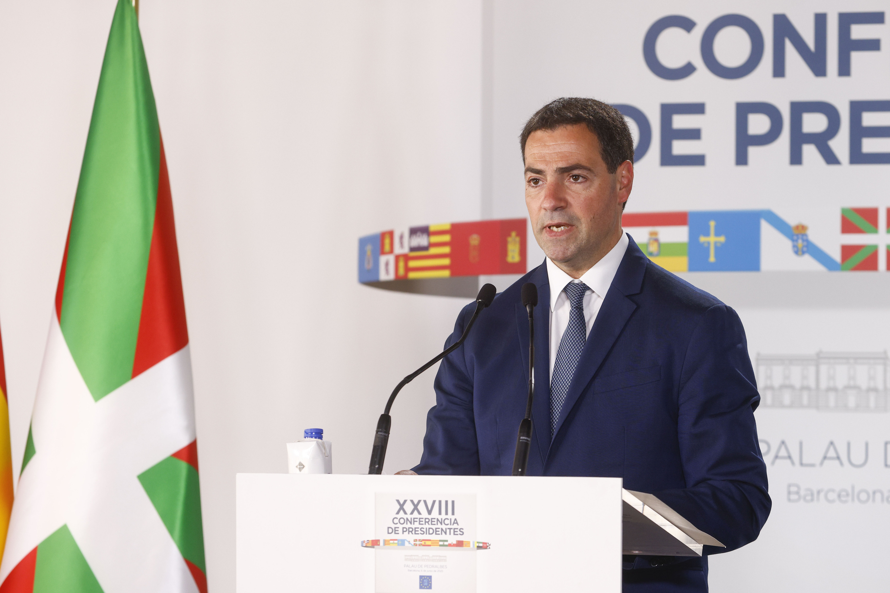 Imanol Pradales, artxiboko argazki batean. QUIQUE GARVIA / EFE
