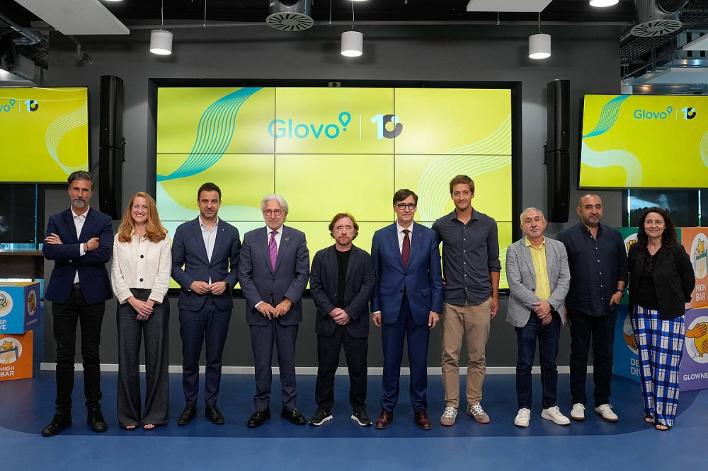 ESPAÑA ANIVERSARIO GLOVO