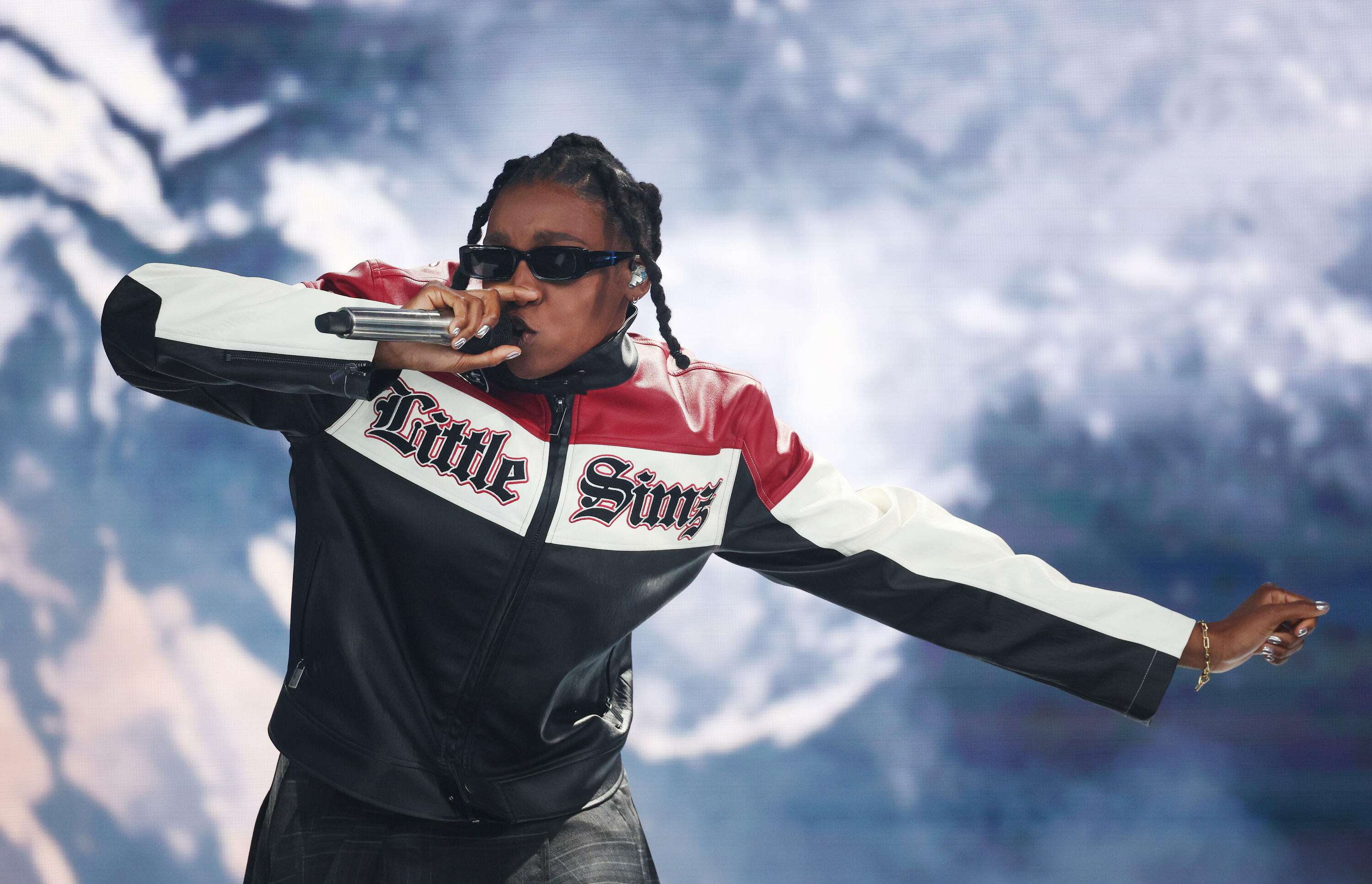 Little Simz, iazko Glastonbury jaialdian. ANDY RAIN/EFE