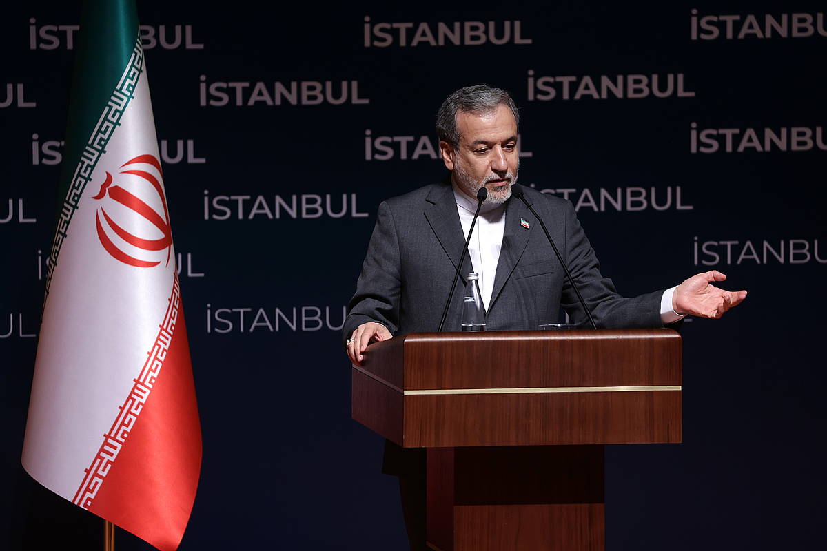 Abbas Aragtxi, Istanbulen eginiko agerraldian. ERDEM SAHIN / EFE