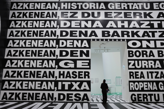 (ID_15083238) (Oskar Matxin Edesa/@FOKU) 2025-06-23, Bilbo. Barbara Kruger artistaren erakusketa Guggenheim museoan (ID_15083238) (Oskar Matxin Edesa/@FOKU) 2025-06-23, Bilbo. Barbara Kruger artistaren erakusketa Guggenheim museoan