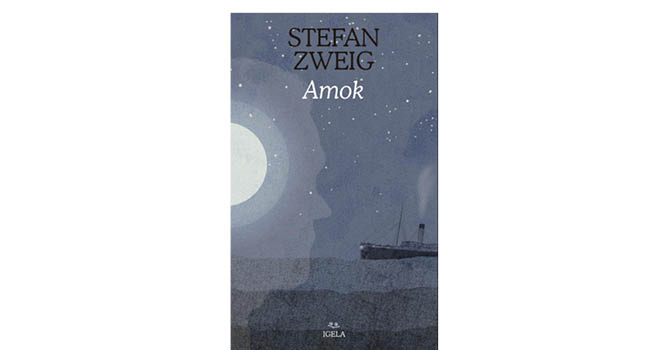 Stefan Zweig idazlearen 'Amok' liburuaren azala. BERRIA