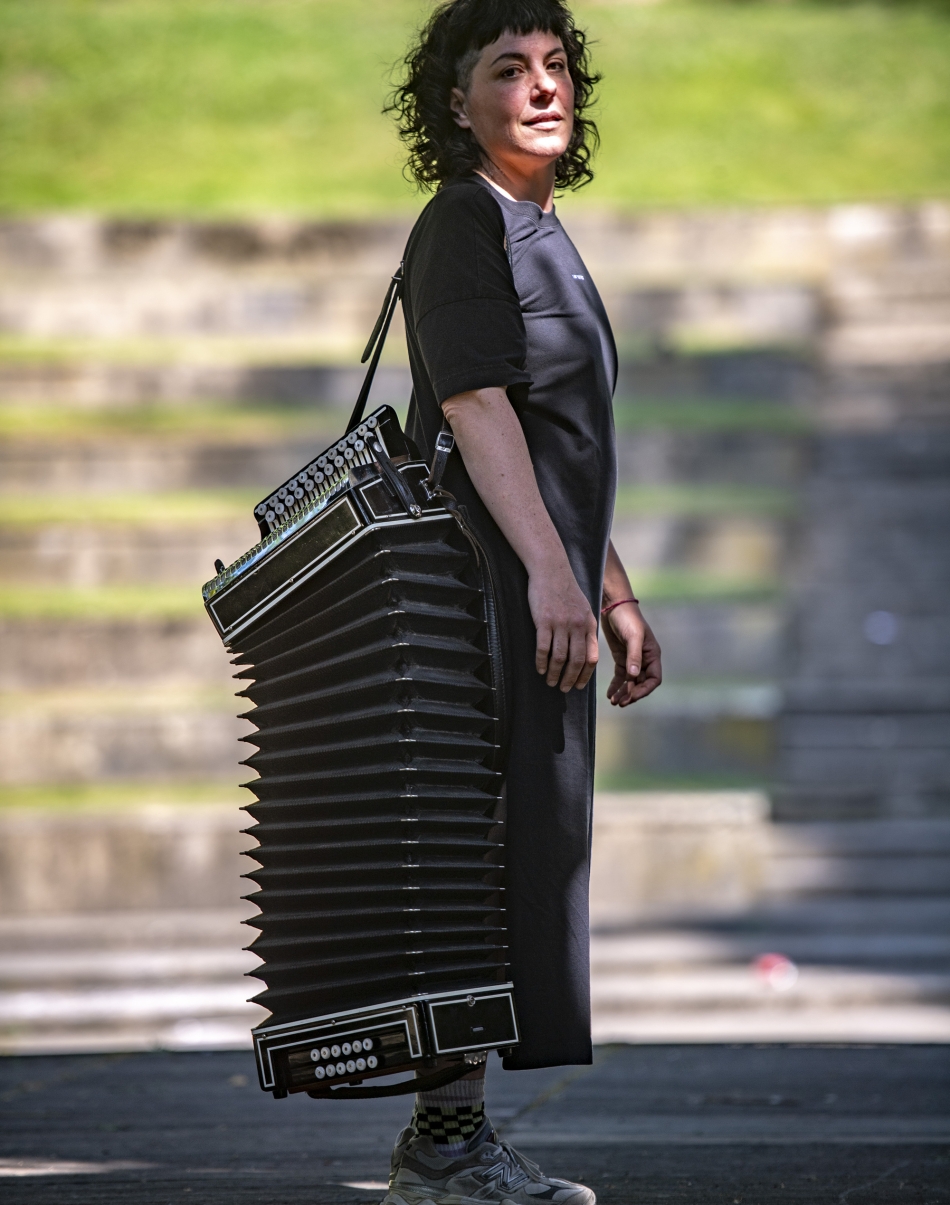 (ID_15068048) (Jaizki Fontaneda/@FOKU) 2025-06-17, Arrasate. Ines Osinaga, musikaria