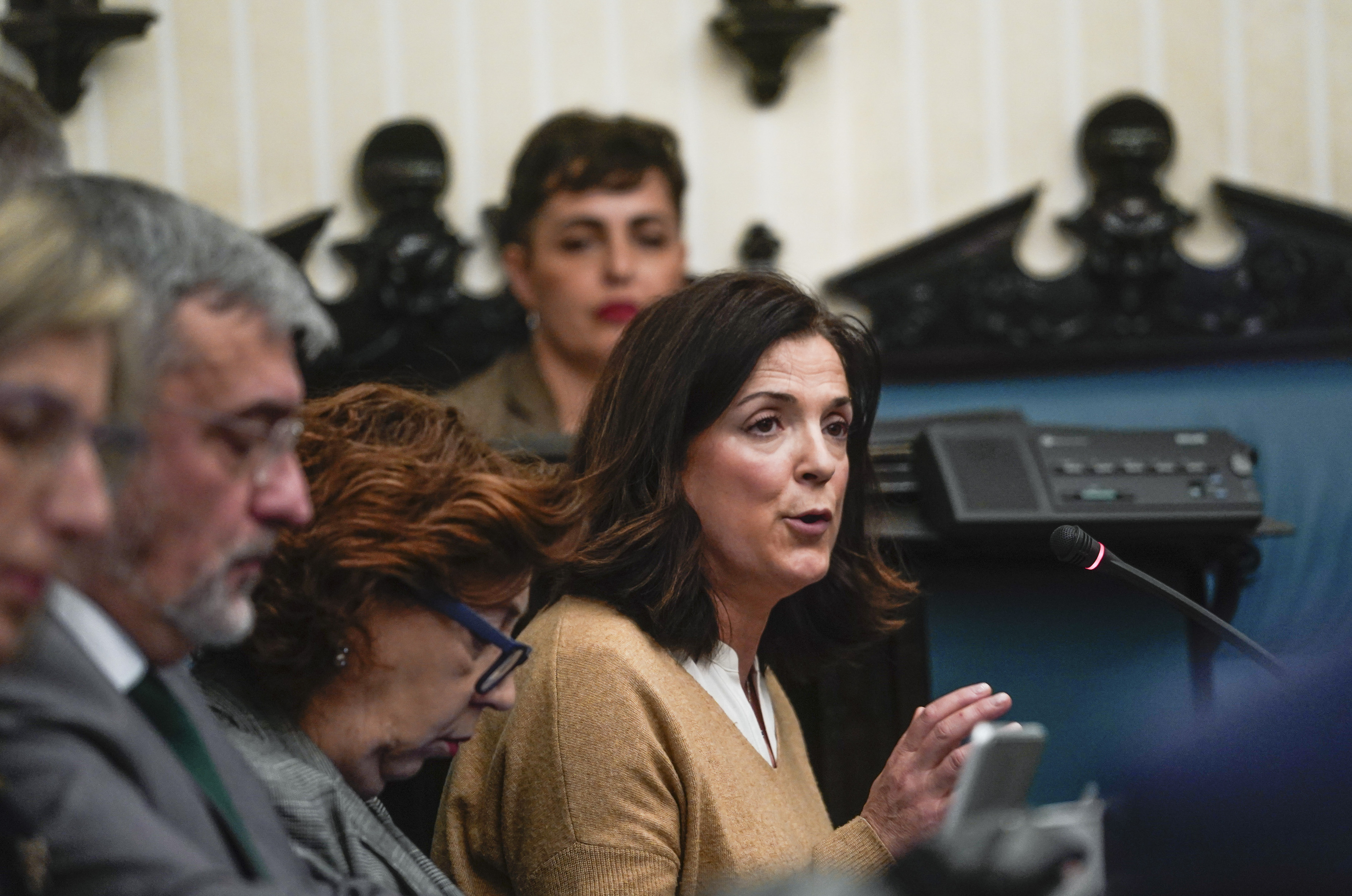 Beatriz Artolazabal Gasteizko Espazio Publikoaren zinegotzia, artxiboko irudi batean. JAIZKI FONTANEDA / FOKU