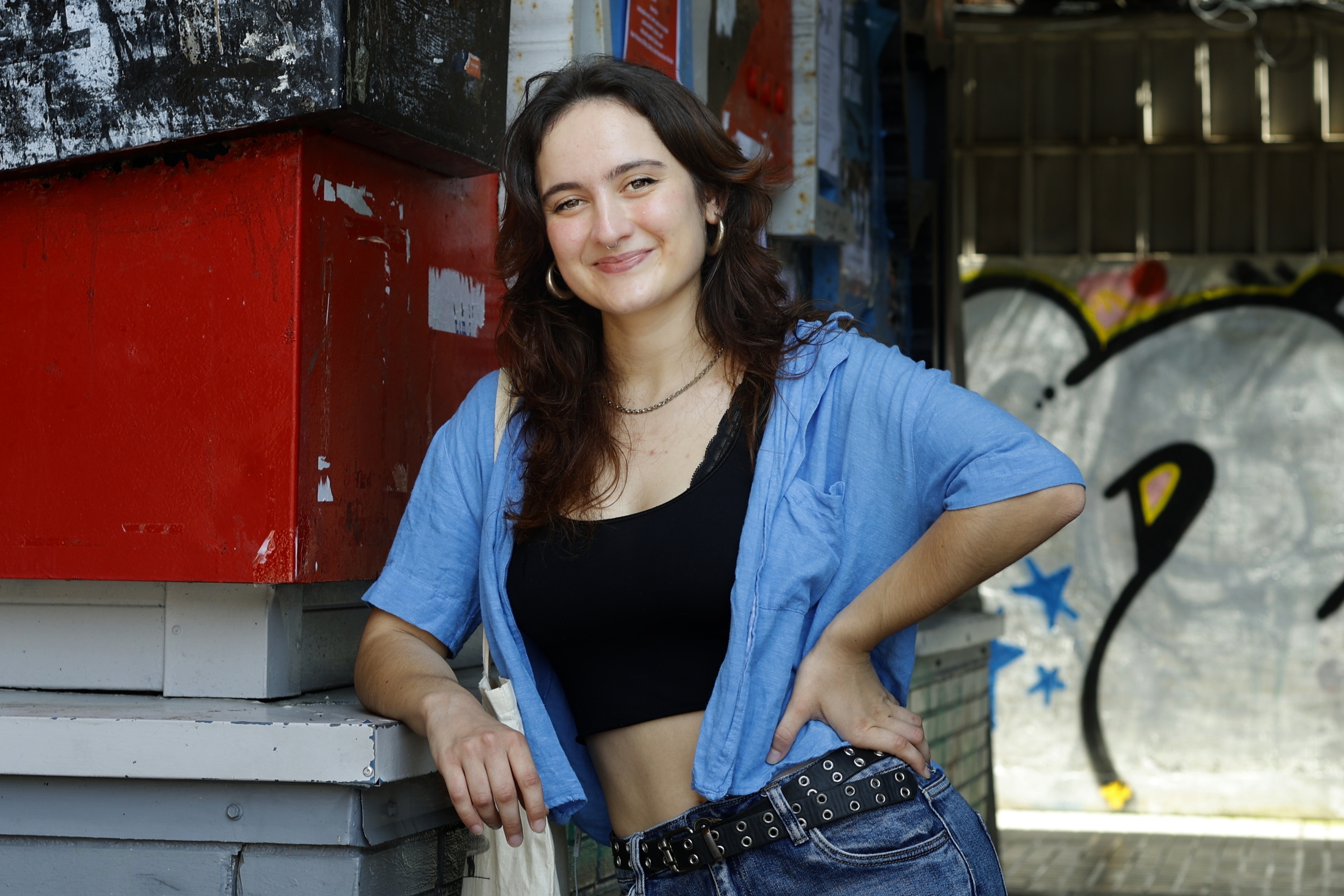 Nora Gondat Unzalu, asteazkenean, Pasai Antxon. MAIALEN ANDRES / FOKU