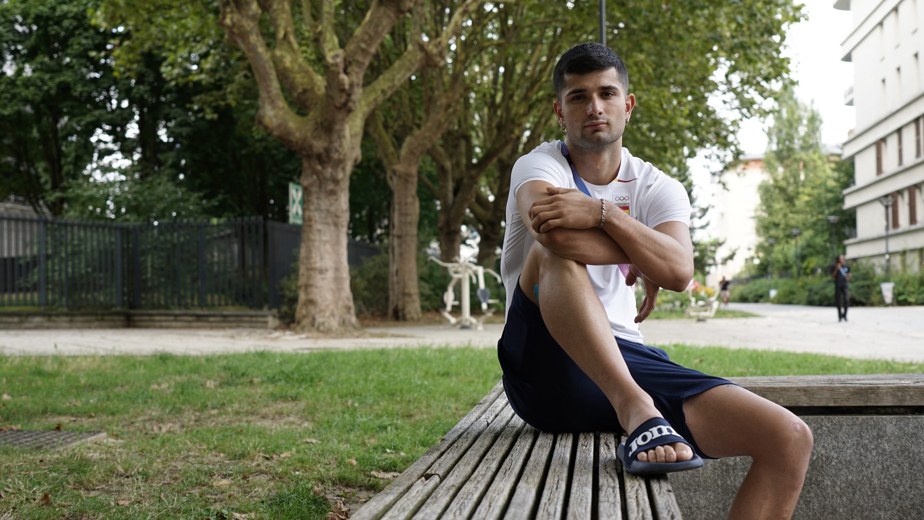 Asier Martinez atleta. OLI ARTOLA APEZTEGIA