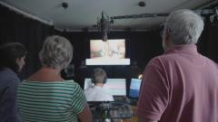'Ardien doinua' filmaren grabaketa, ekainean. BERRIA