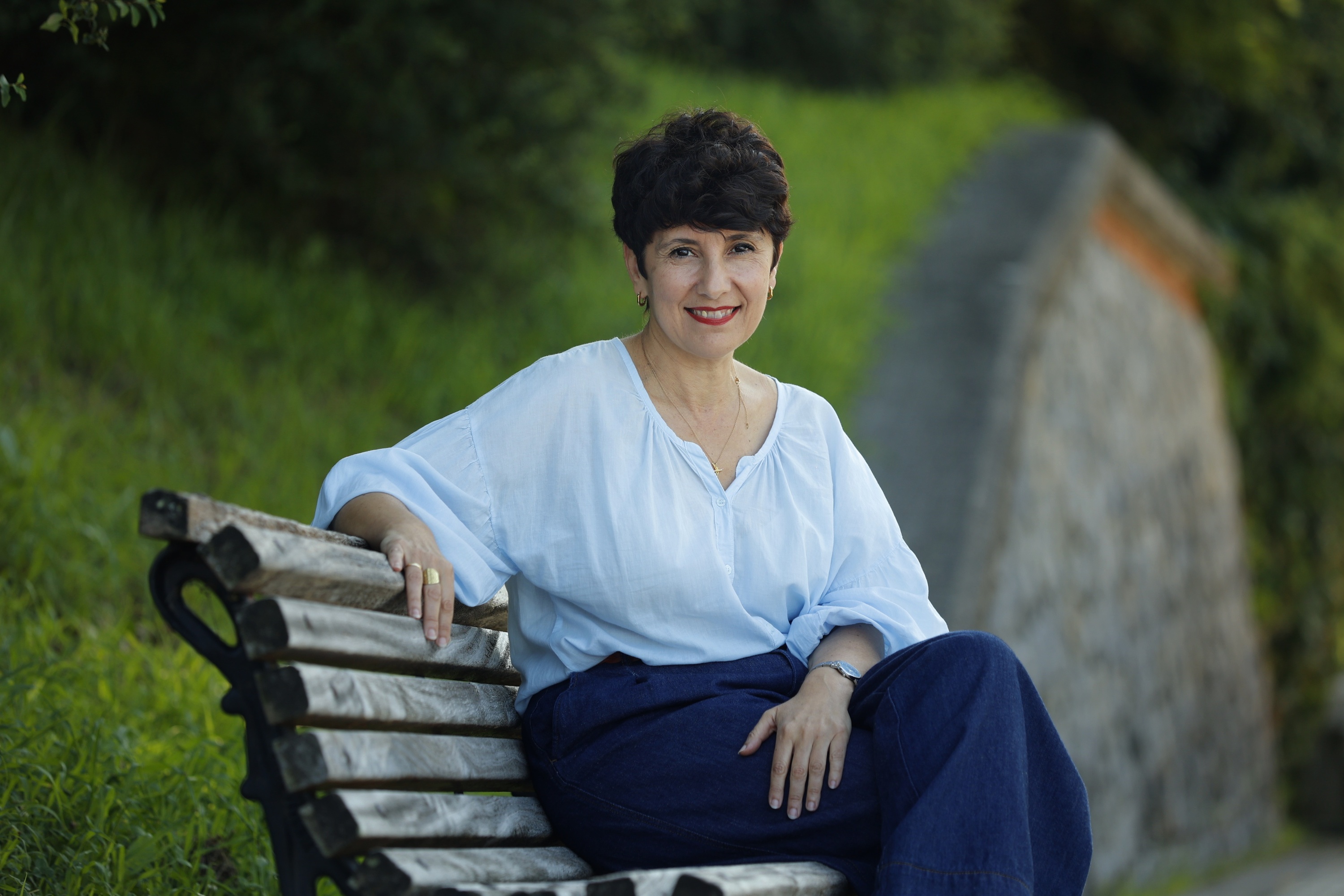Maribel Vaquero, EAJk Espainiako Kongresuan duen bozeramailea. MAIALEN ANDRES / FOKU