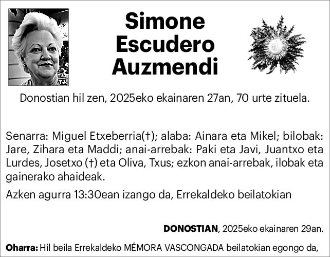 Simone Escudero Auzmendi 2x2
