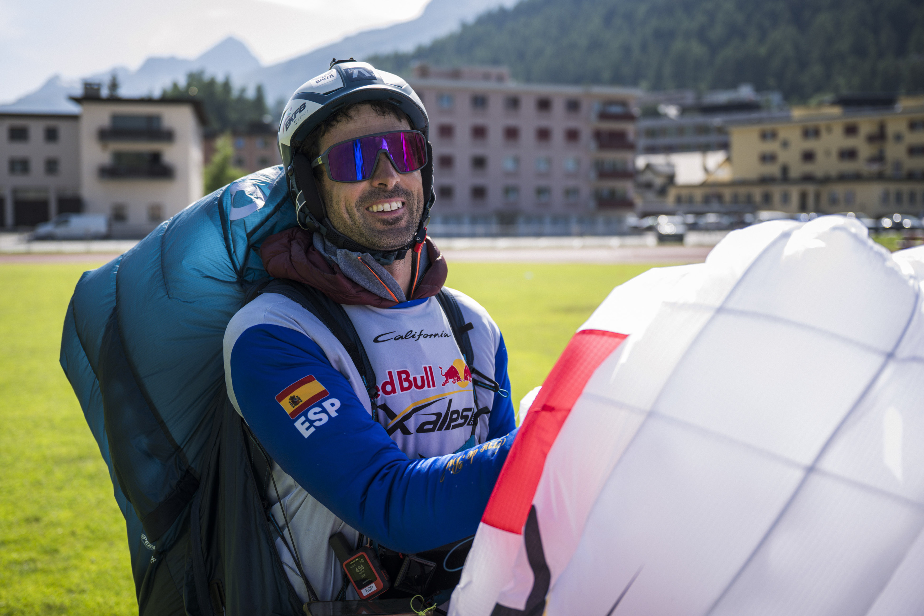 Mattin Iñiguez parapentelaria Red Bull X-Alps proban