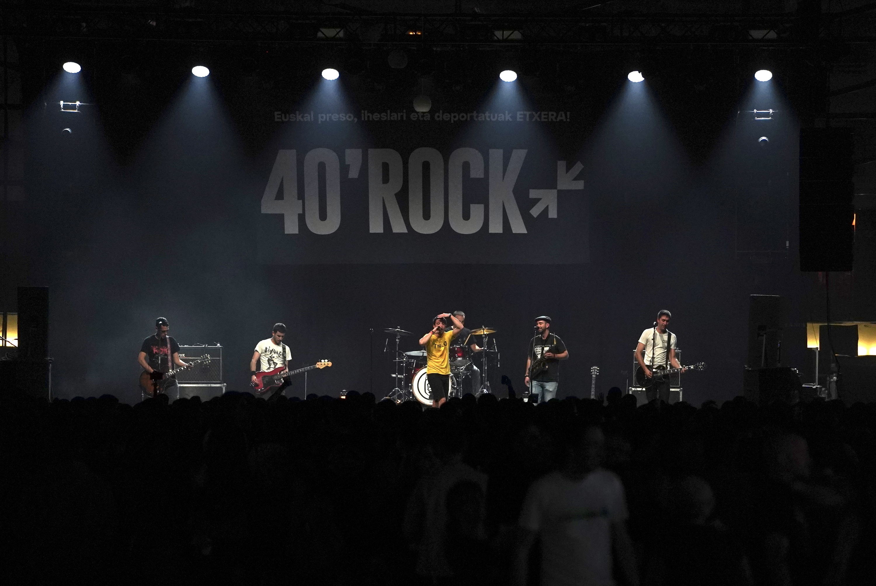 40 Minutu Rock jaialdiaren aurtengo aldia, otsailaren 15ean, Durangon. MONIKA DEL VALLE / FOKU