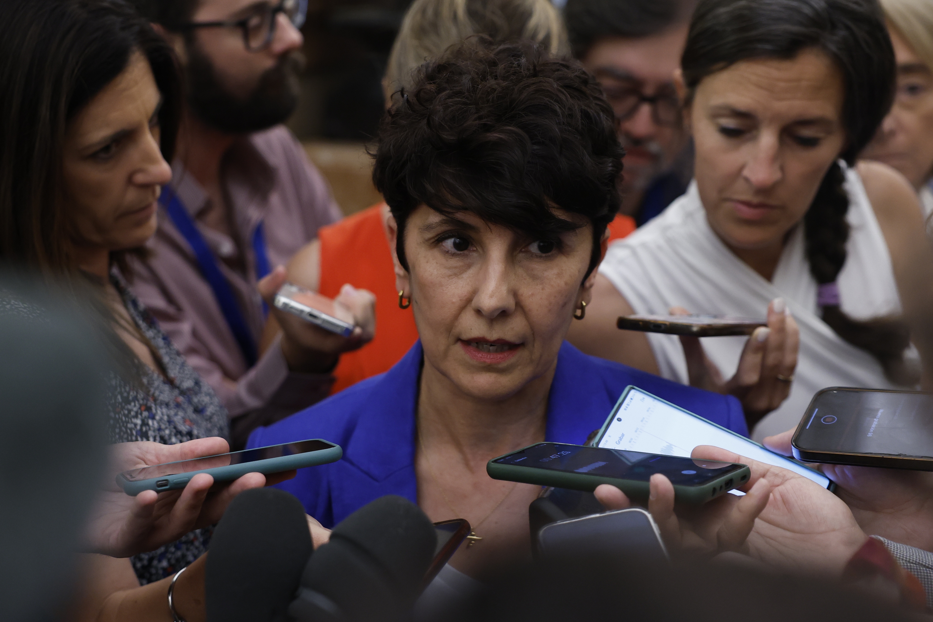 Maribel Vaquero, Kongresuan. CHEMA MOYA / EFE