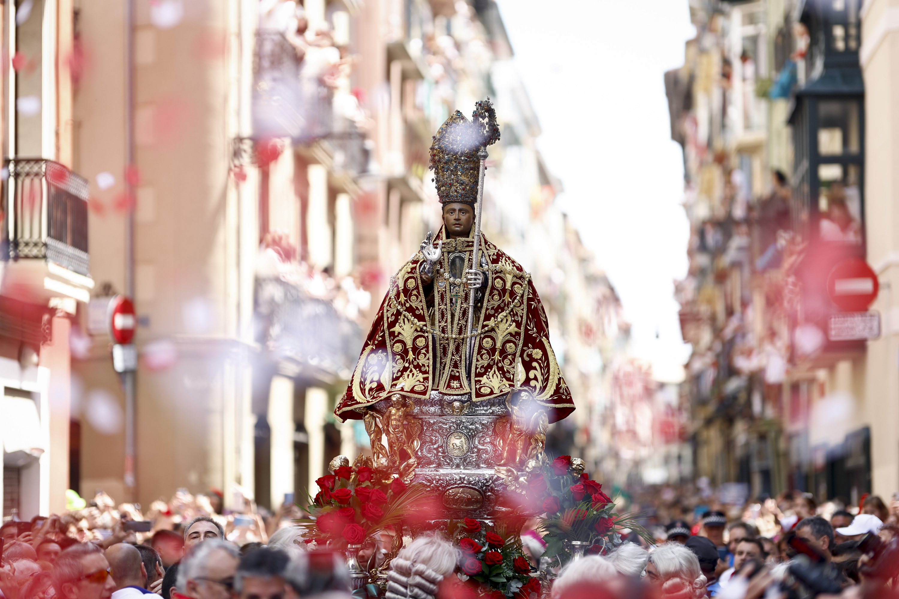San Ferminen irudia. BERRIA