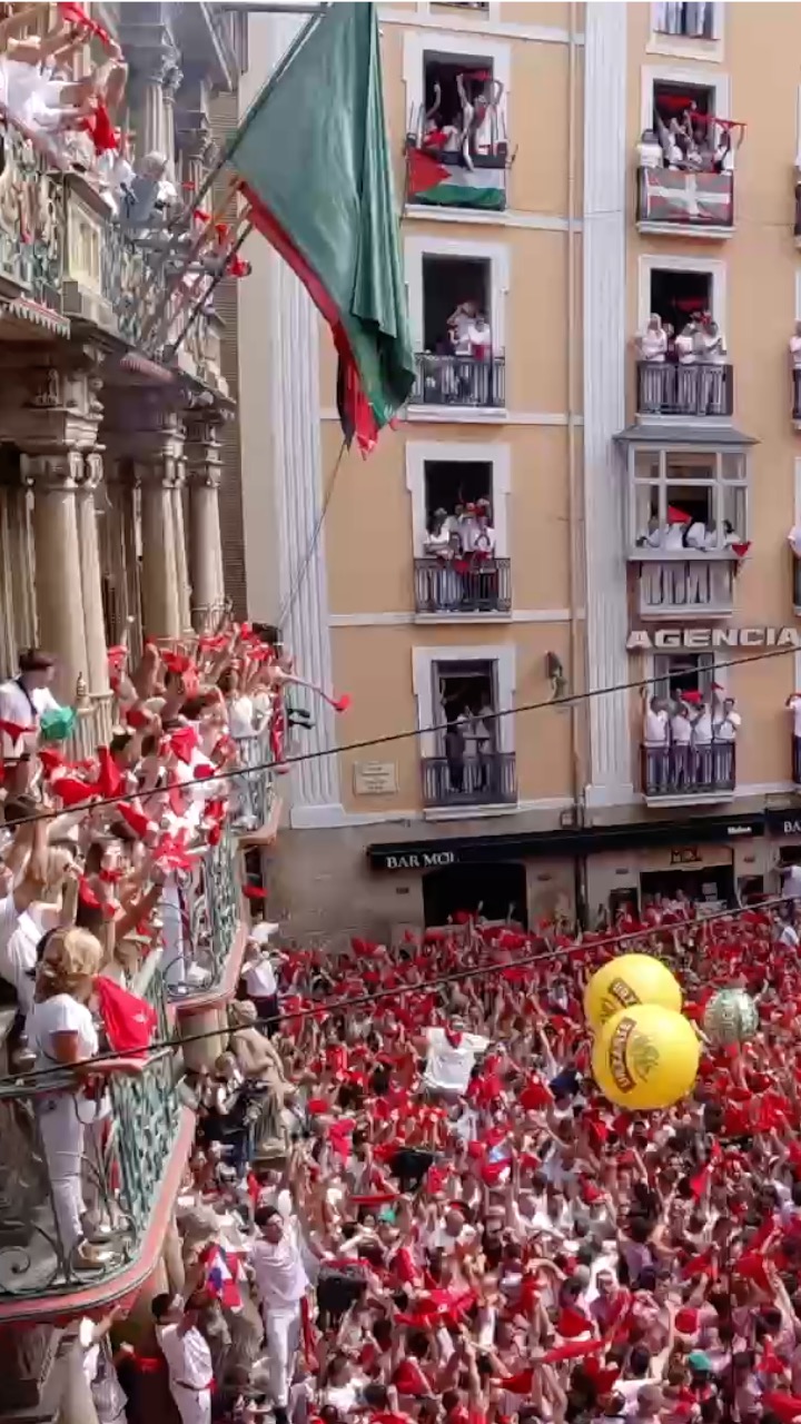 Sanferminetako txupinazoa 2025