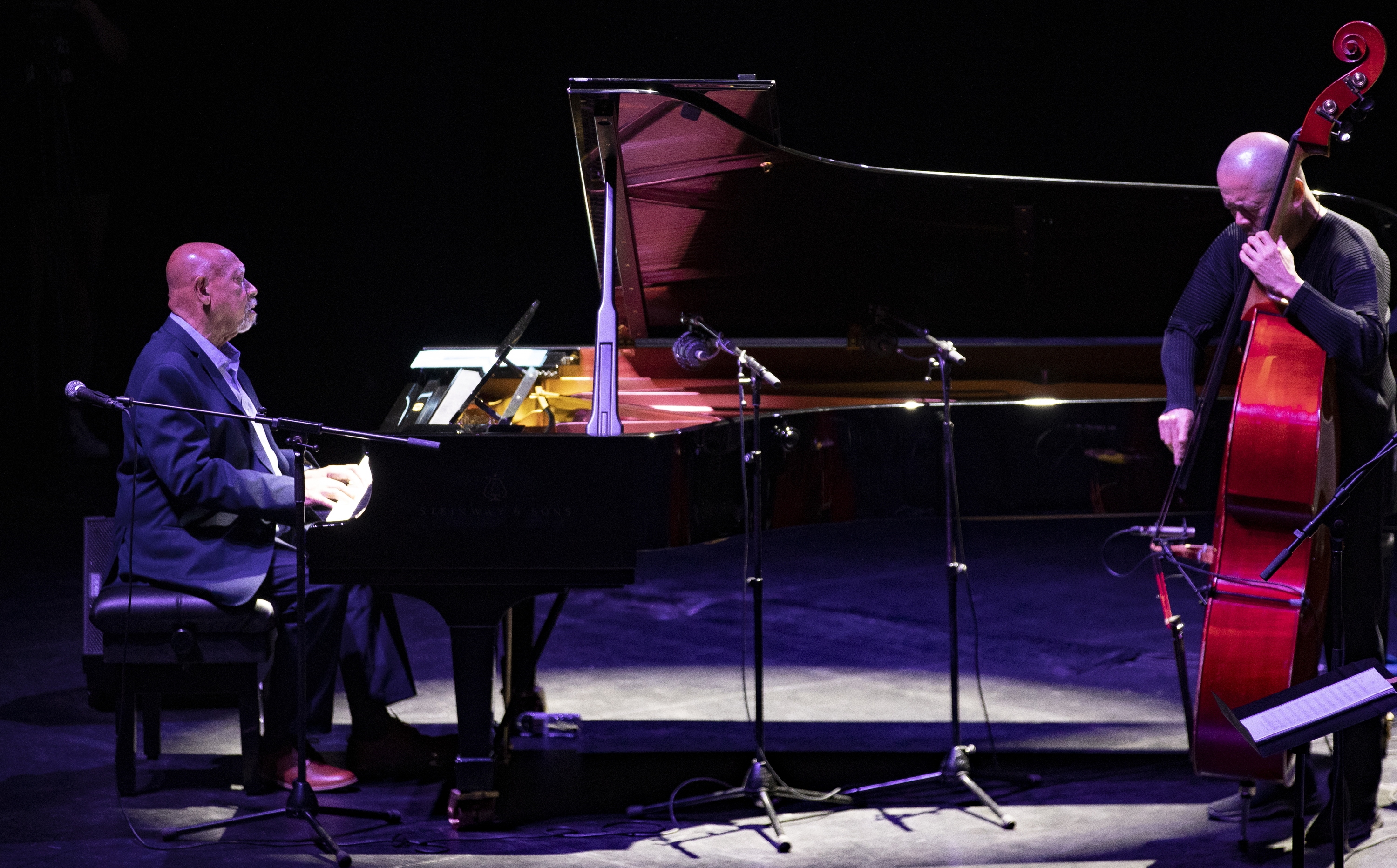 Kenny Barron eta Kiyoshi Kitagawa 2023an, Donostiako Jazzaldian. JAVIER ETXEZARRETA / EFE
