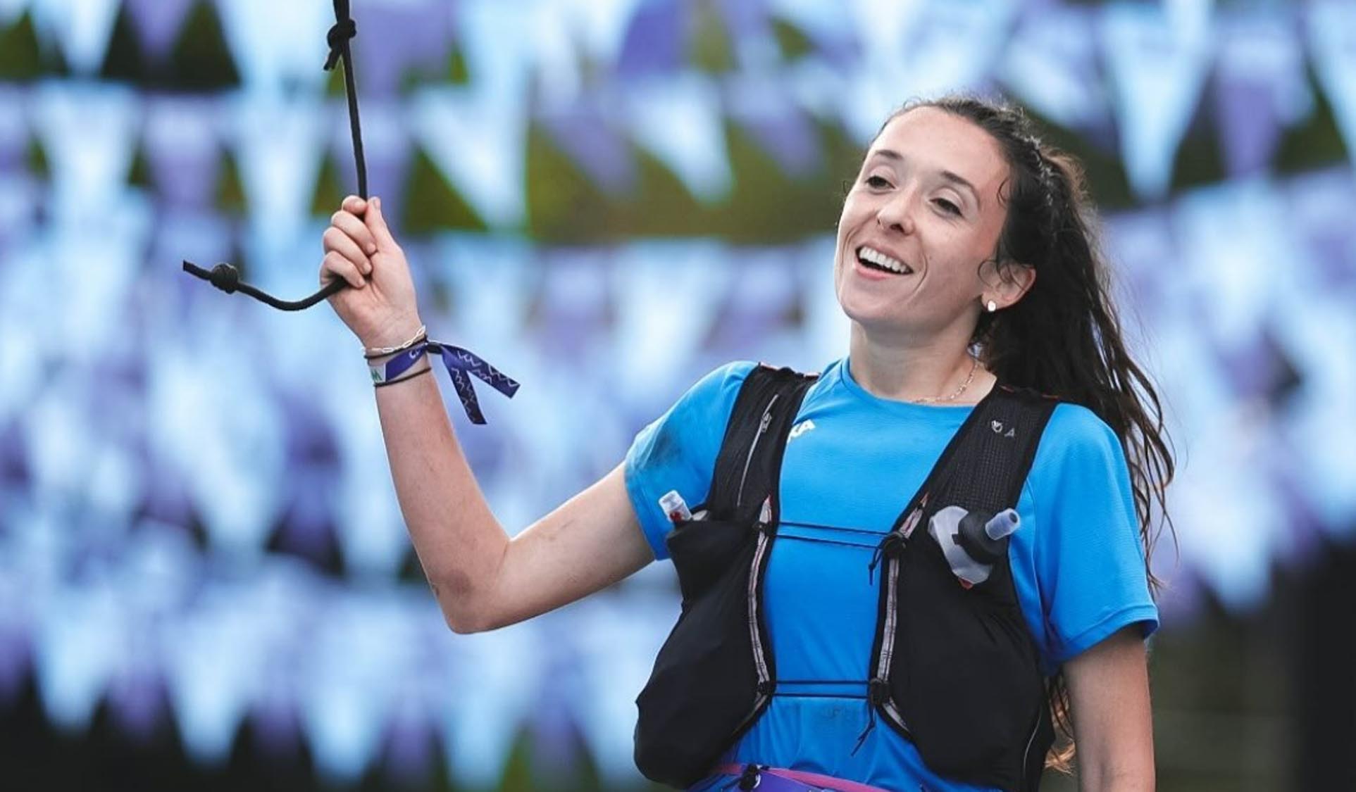 Amaia Razkin bigarren Val d'Aran by UTMB proban