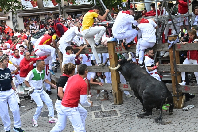 (ID_15125219) ESPAÑA SANFERMINES ENCIERRO (ID_15125219) ESPAÑA SANFERMINES ENCIERRO