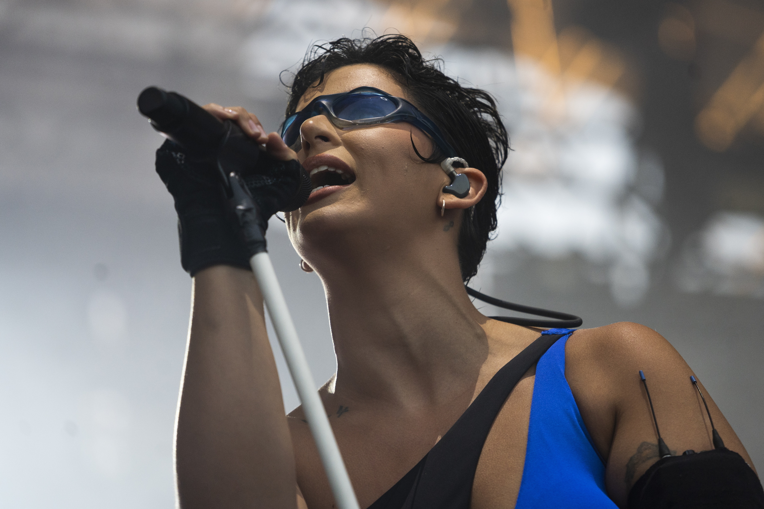 Nathy Peluso artistak BBK Liven emandako kontzertua, 2022an. Aurten berriz joko du jaialdian. MONIKA DEL VALLE / FOKU