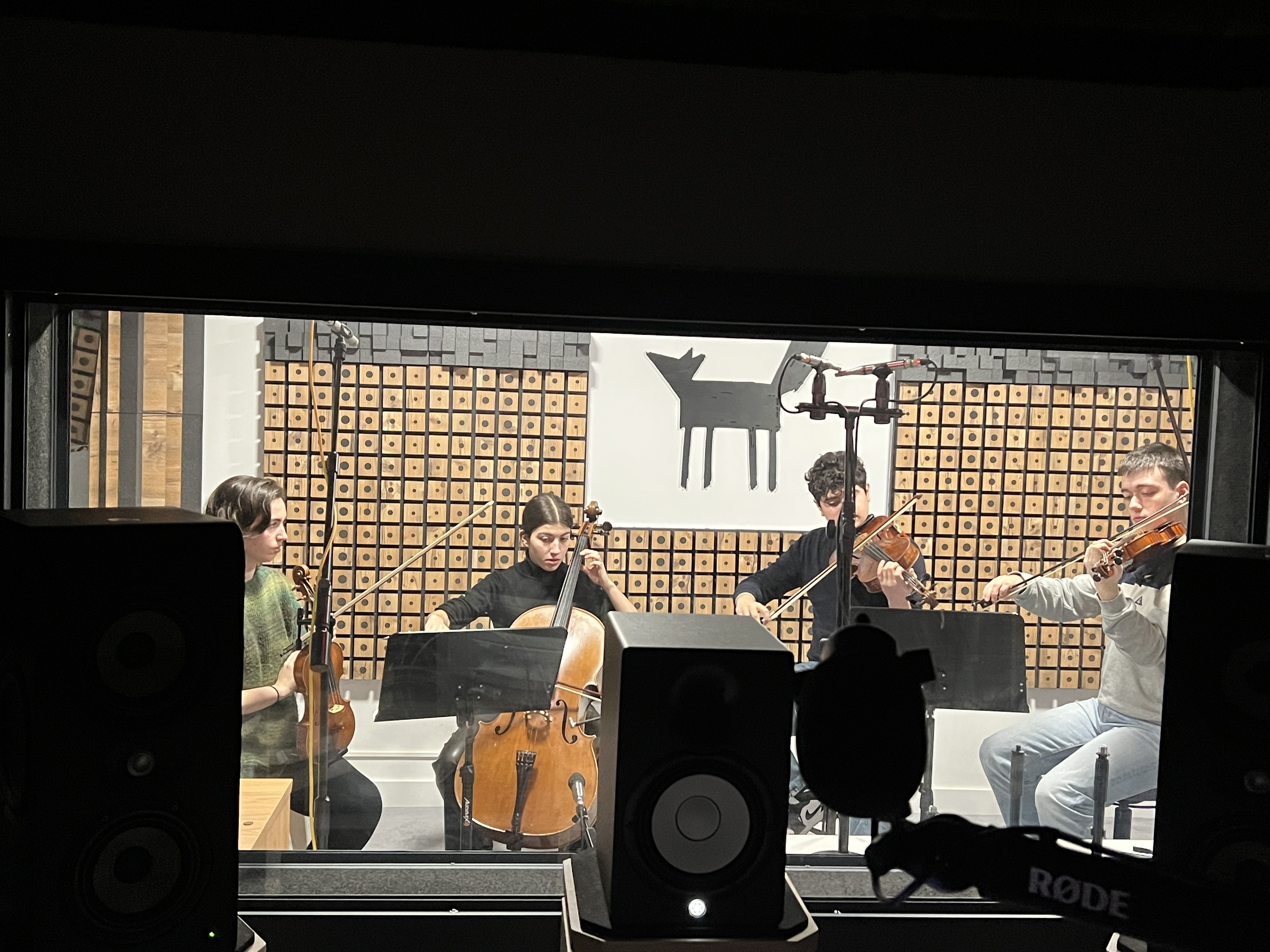 'Hiru, bi, Bach!' podcastaren grabaketa, Lasarte-Orian. ULU MEDIA