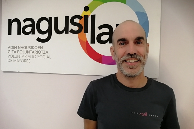 Unai Perez de San Roman, Nagusilaneko koordinatzailea. BERRIA Unai Perez de San Roman, Nagusilaneko koordinatzailea. BERRIA