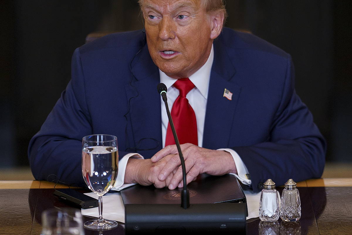 Donald Trump, AEBetako presidentea. WILL OLIVER / EFE