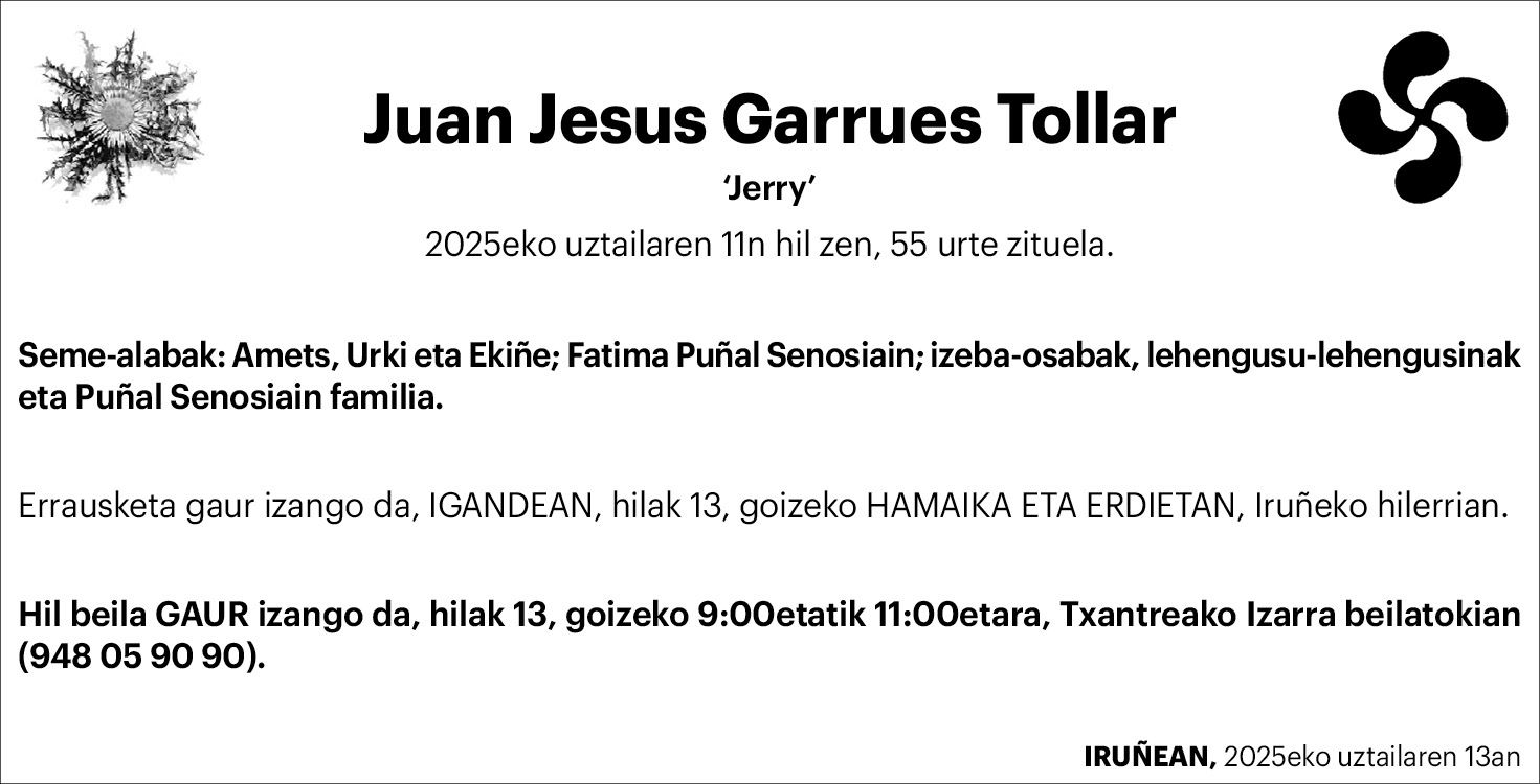 Juan Jesus Garrues Tollar 3x2