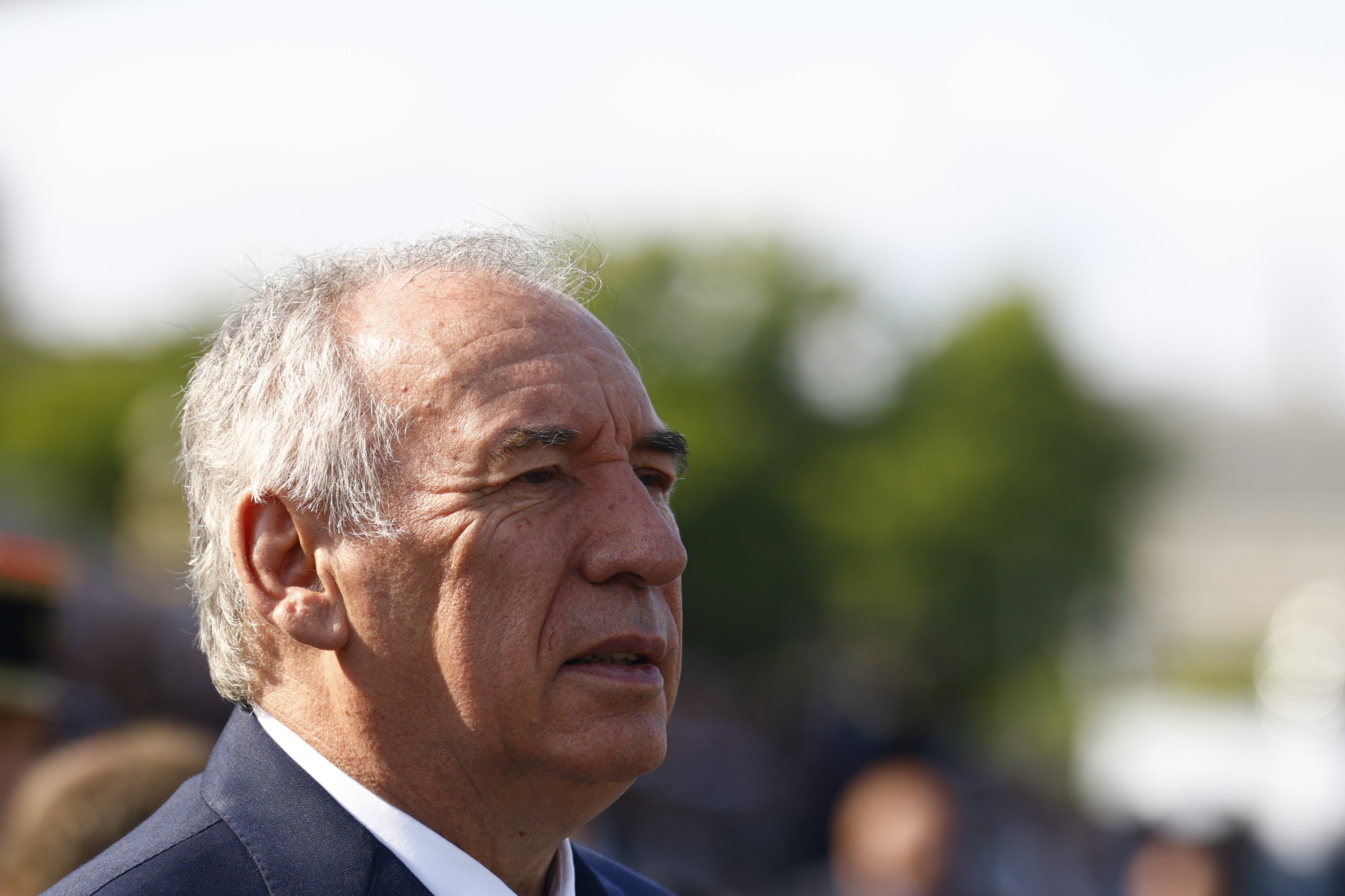 François Bayrou Frantziako lehen ministroa atzo, Parisen. MOHAMMED BADRA / EFE