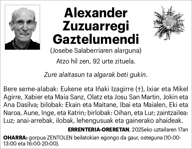 Alexander Zuzuarregi 2x2